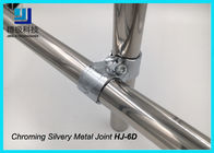 Đầu nối ống Chrome cường độ cao, phụ kiện đường ống công nghiệp 2,5 mm HJ-6D